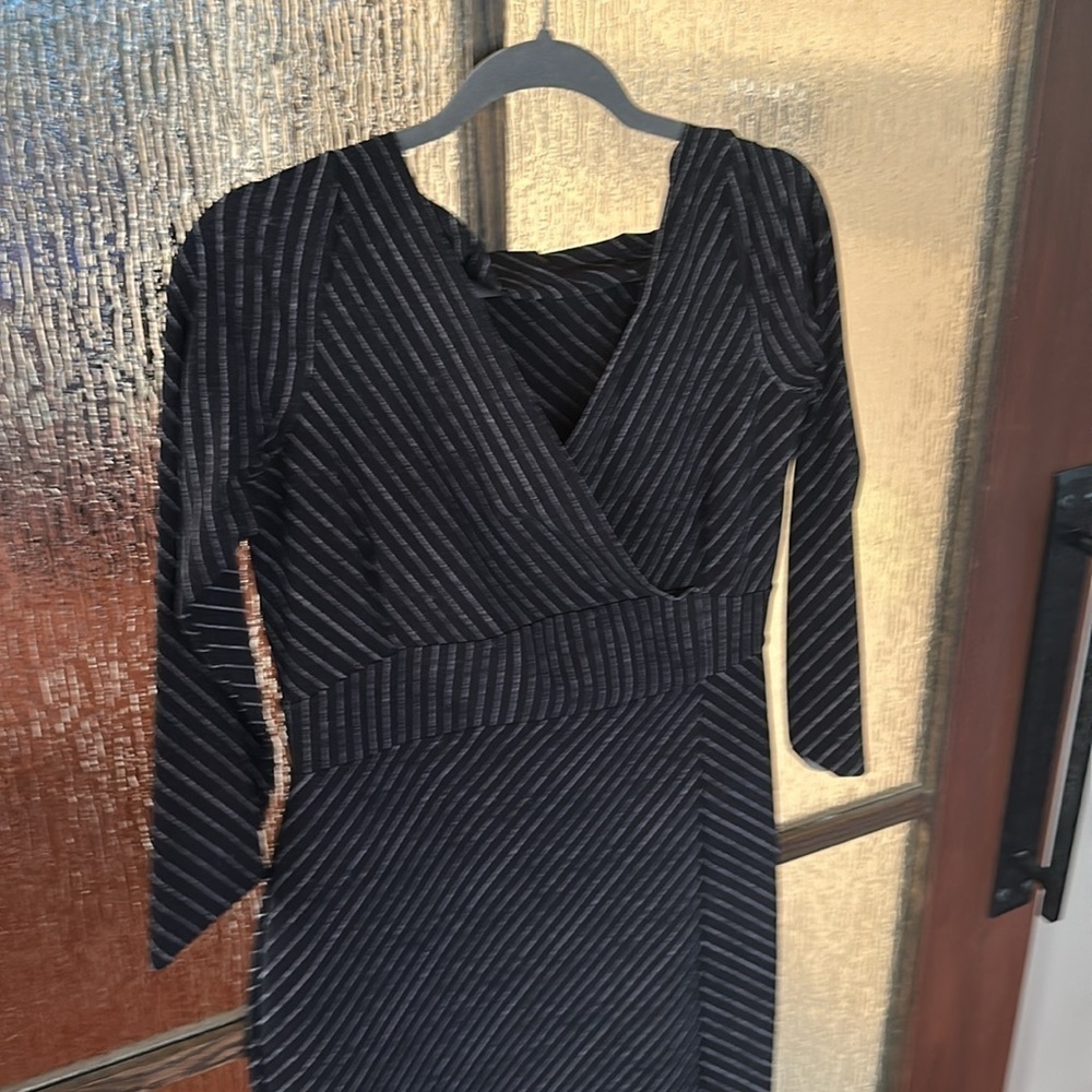 Chiara Boni La Petite Robe Pinstripe Iza Sheath Italian size 50 or US 14 - Picture 9 of 13